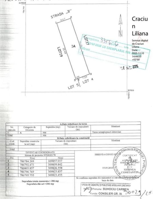 TEREN INTRAVILAN 306 mp – Palazu Mare, Constanta - Ocazie Unica