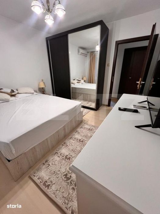 Apartament e inchiriat , 2 camere, fara garantie - zona Rusca