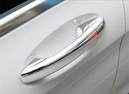 Хромирани дръжки за врати за Mercedes W205 W213 A C E GLC CLA CLS