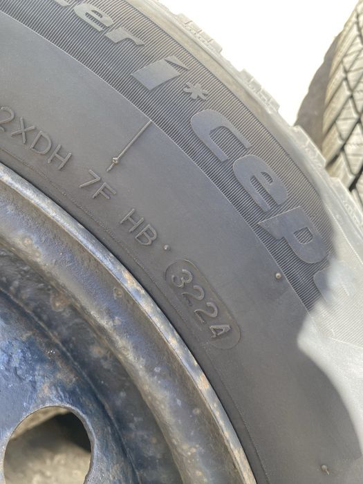 Vand roti de iarna renault, dacia,opel 4x100, cauciuc hankook dot 2024