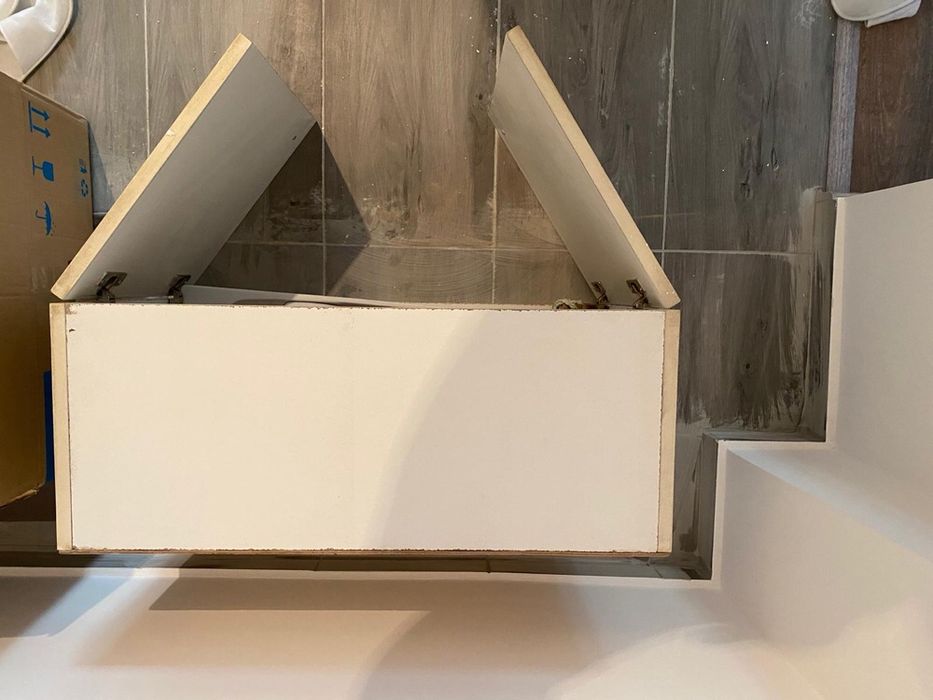 Dulap Baie de culoare alba