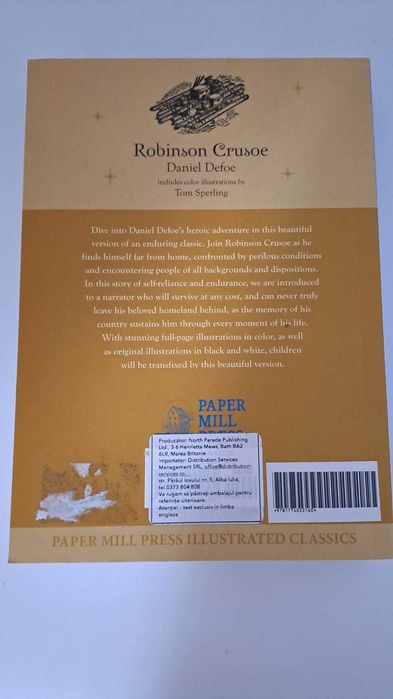 Carte Robinson Crusoe - Daniel Defoe Nou