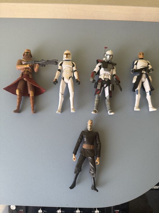 Star wars the clone wars Фигурки