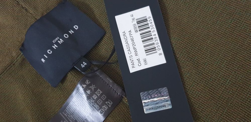 John Richmond Cassandra Knit Pant 44 S / M НОВО ОРИГИНАЛ Дамски  Панта
