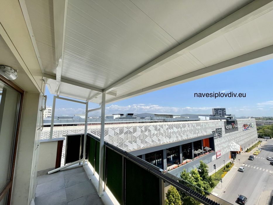 Навеси от термопанел. Изработка и монтаж. С възможност за остъкление