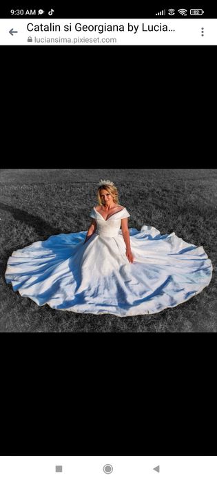 Vând rochie de mireasa