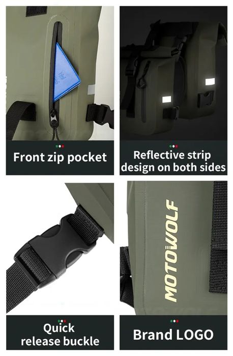 Geanta picior Motowolf impermeabila moto atv