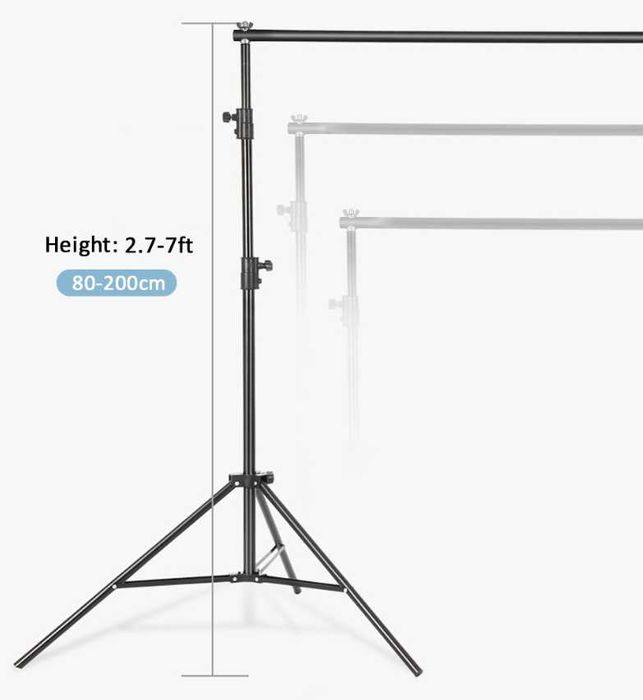К-кт Фонова система 2х3 м., фон 2х3м. 3бр , бял , зелен , черен / фото