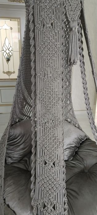 Шатёр-качели, ручная индивидуальная работа