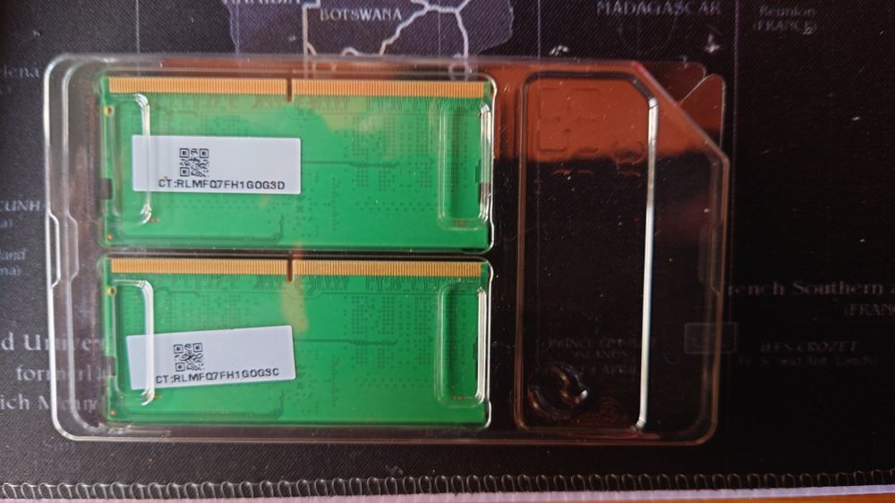 DDR5 laptop RAM 16 GB (8x2) 4800MHz 40 CL