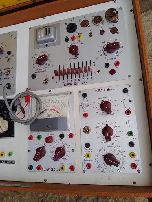 Ретро радио тестер Euratele Kőln