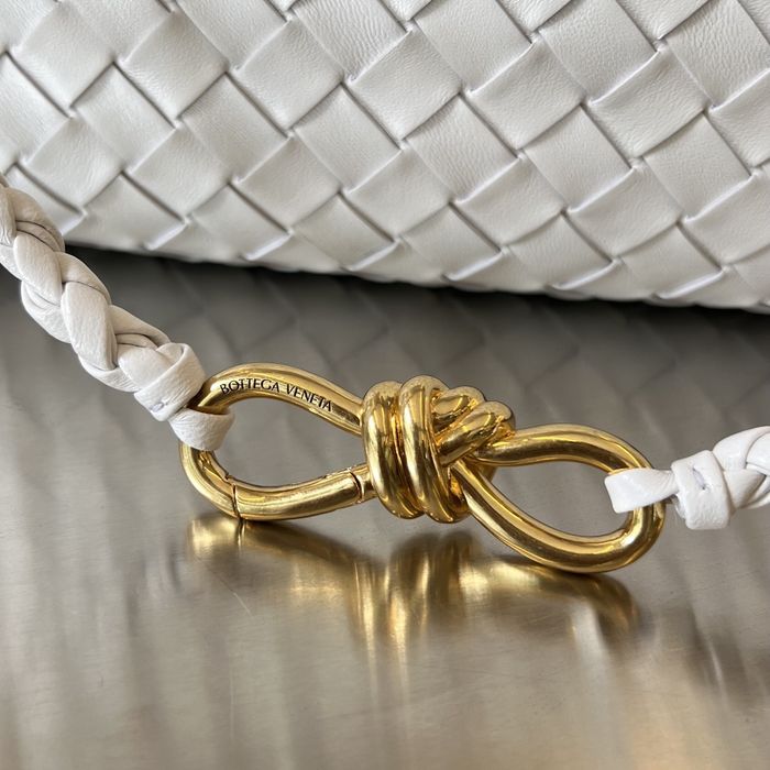 Geanta Bottega Veneta Andiamo 29 cm alb, Premium