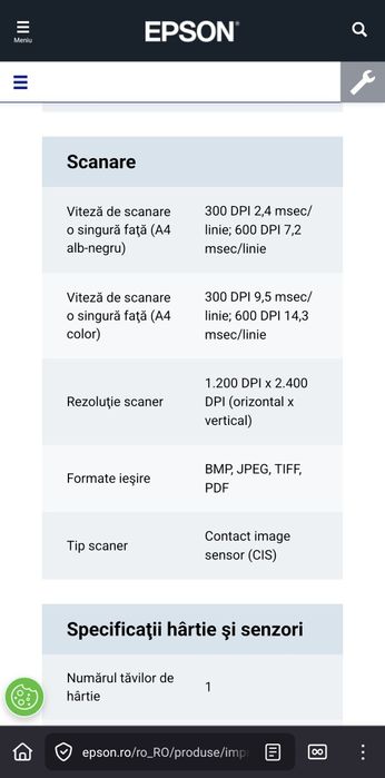 Vând imprimanta Epson L486