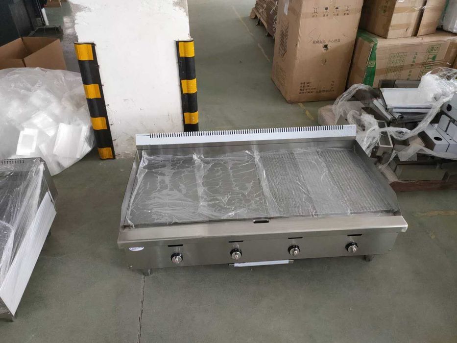 Plita gaz profesionala NETEDA  4 zone 1.2M -TRANSPORT GRATUIT