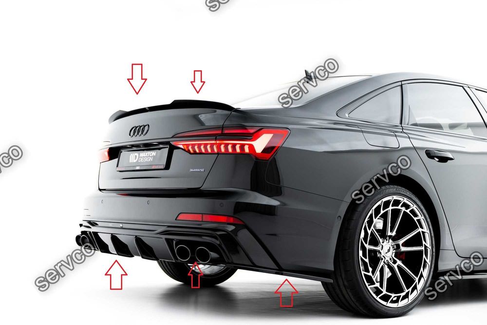 Body kit tuning Audi A6 S-Line S6 Sedan C8 2018-2023 v10 - Maxton