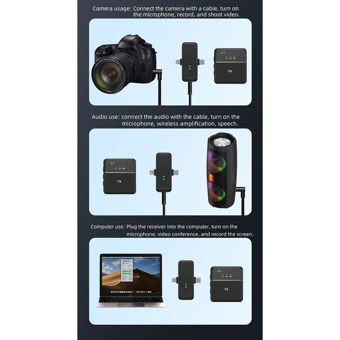 Петличка микрофон беспроводные