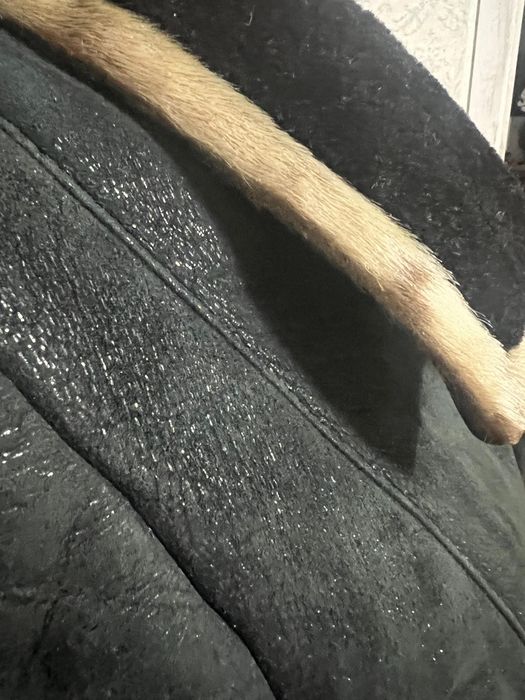 Дублёнка длинная