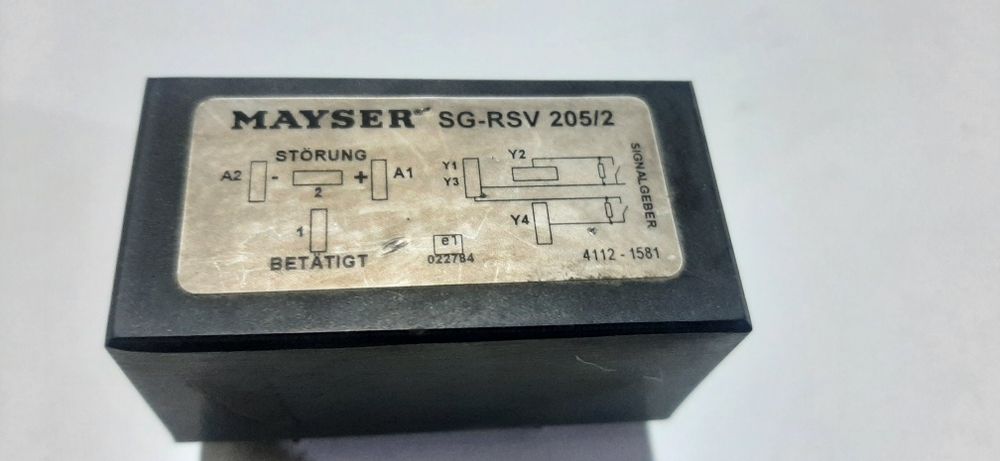 Releu/ unitate de comanda usi autobuz Bova marca Mayser SG-RSV 205/2