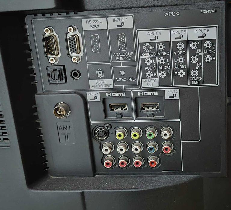 LЕD телевизор Sharp LC-40 L550M + Стеклянная подставка под телевизор