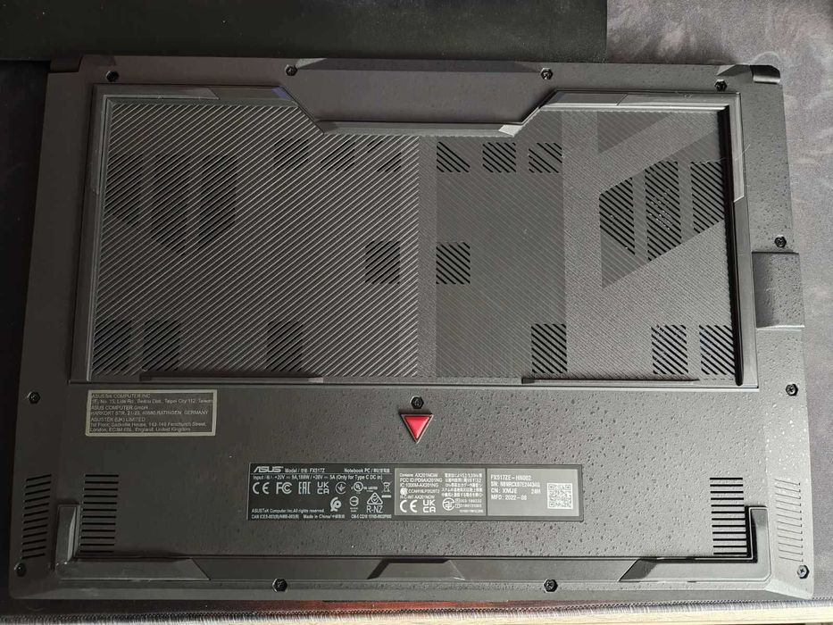 ASUS TUF FX517ZE 3050TI intel 12th Gen