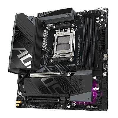 - Материнская плата MB Gigabyte AMD AM5 B850M AORUS ELITE WF6E DDR5
