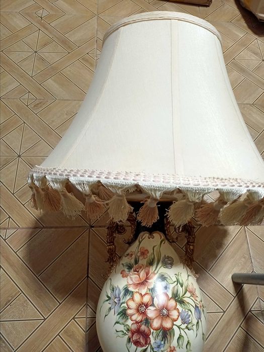 лампа настольная керамическая