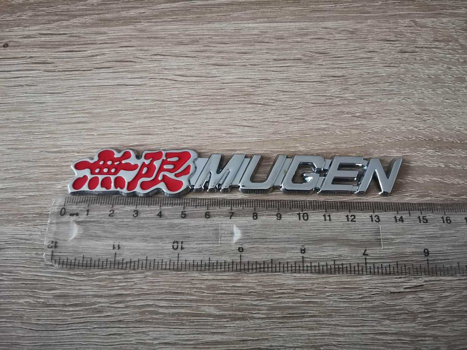 Honda Mugen сребриста емблема