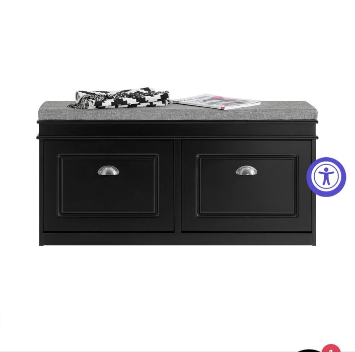 Pantofar cu banca si perna sezut, design modern, FainHaus Cluj