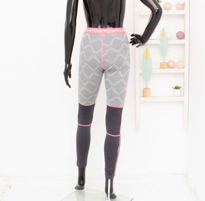 Kari Traa дамски клин сив термо бельо от мериносна вълна M