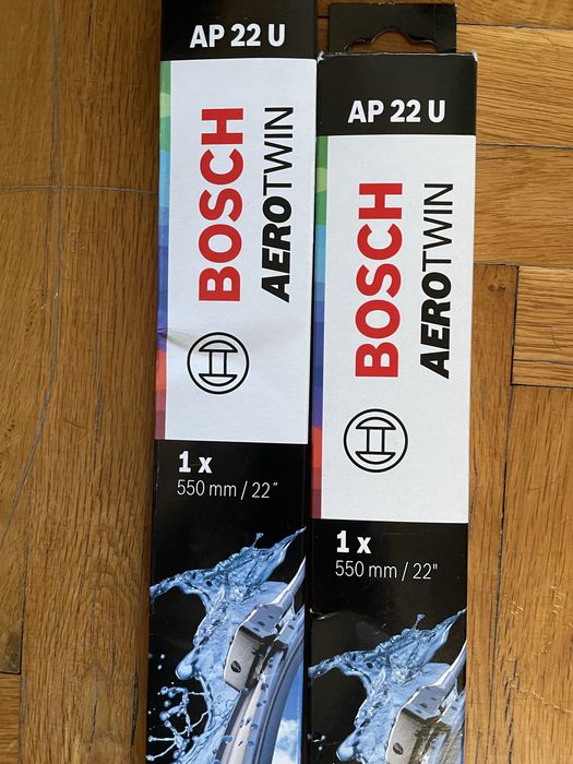 Чисто нови чистачки Bosch AeroTwin 22 инча, 55см