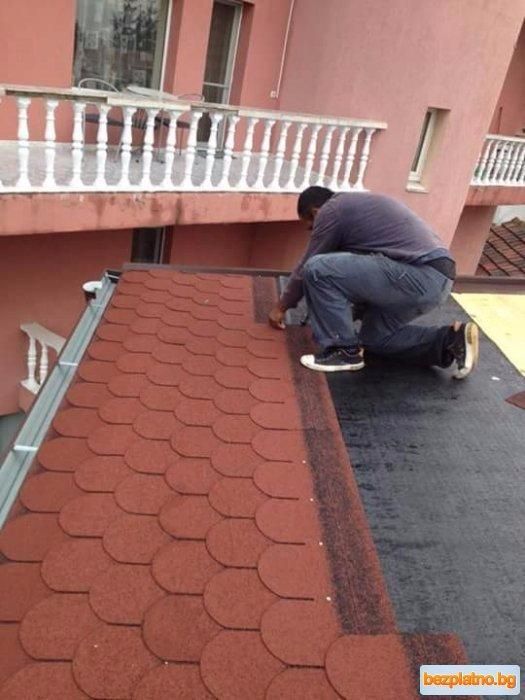 РЕМОНТ ПОКРИВИ, Хидроизолация, Навеси, Алпинисти, Асфалтиране
