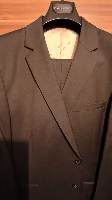 PIERRE CARDIN Paris 100 Wool Slime Fit 56R