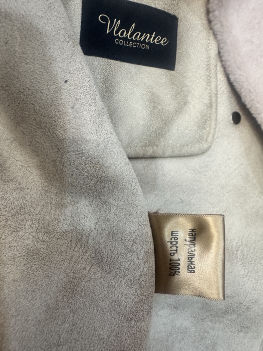 Шубка тедди из 100% шерсти