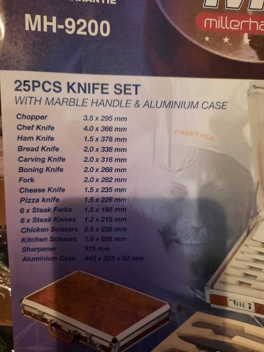 Set ustensile bucatarie Millerhaus 25 piese