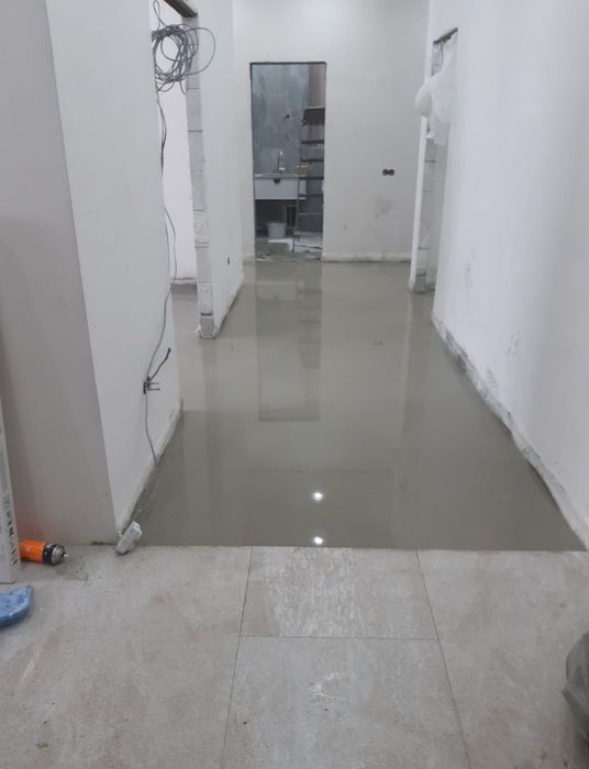 Стяжка пола, наливной пол