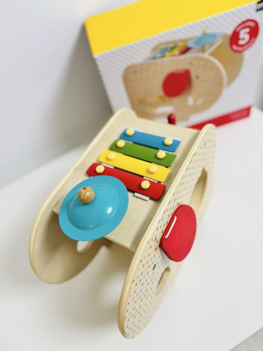 Centru cu activitati muzicale, elefant Petit Collage