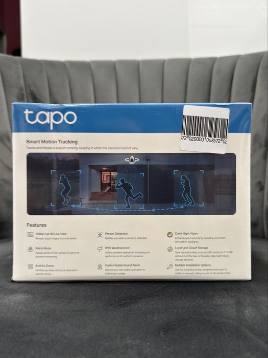 Tapo TC40 Outdoor Pan/Tilt Security Wi-Fi Camera – 1080p Full HD