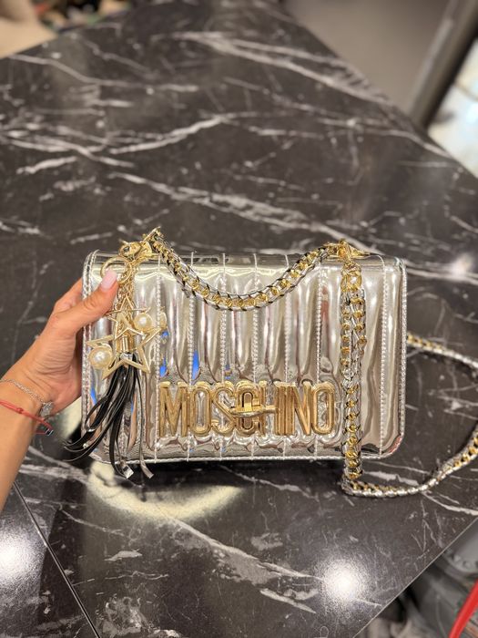 Дамски комплект чанта Moschino и панталонки