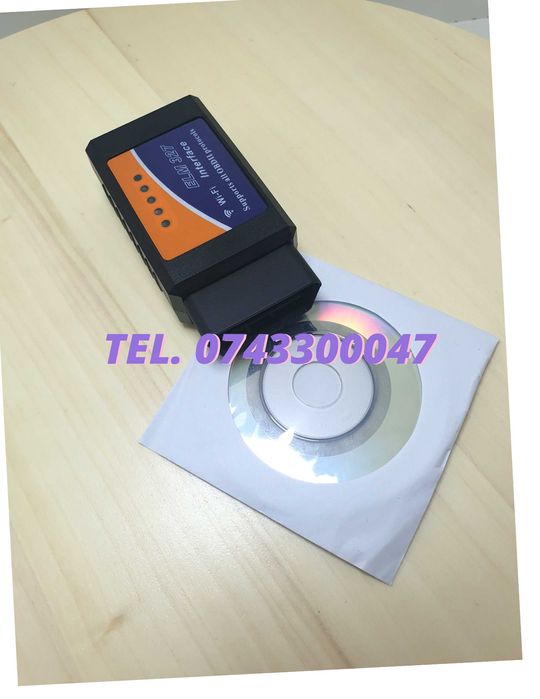 diagnoza kbaud interfata obdii ELM327 wifi wireless merge cu iphone
