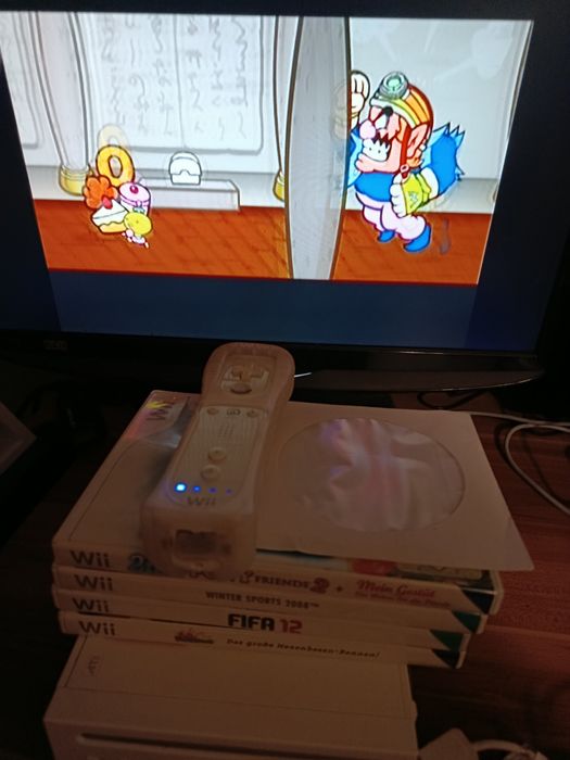 Consola Nintendo Wii + accesorii + jocuri