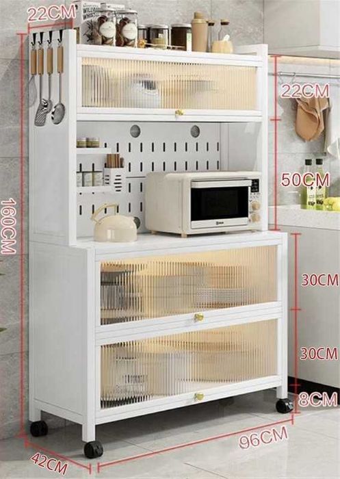 Металлические кухонные полки и шкафы / Metall oshxona polkasi va shkaf