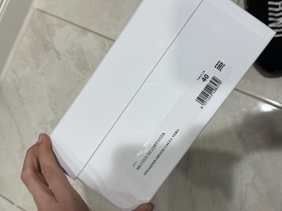 Moschino Couture, високи черни обувки Teddy sneakers 40