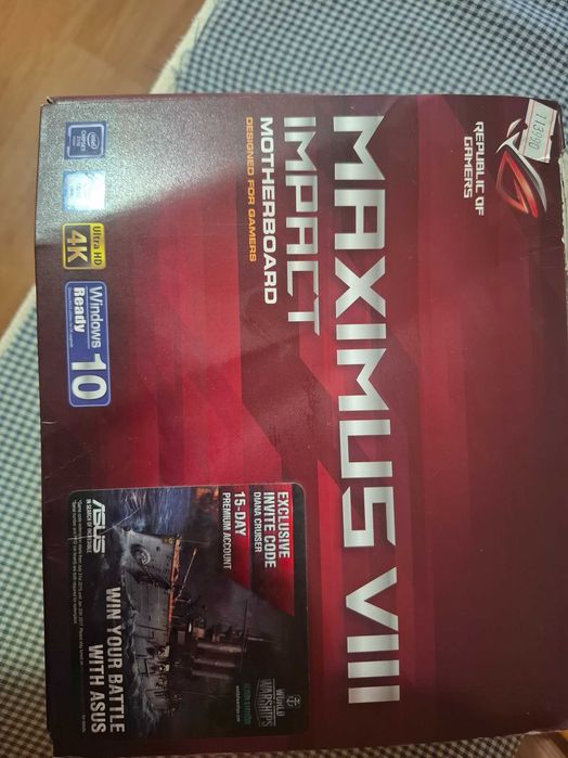 Материнская плата ASUS ROG  VIII IMPACT