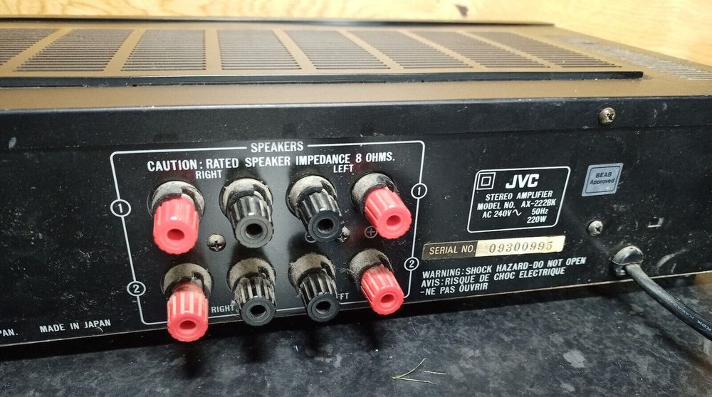 Усилитель JVC AX-222BK