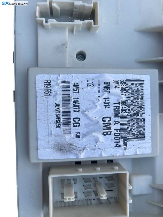 Panou Tablou Relee Sigurante Calculator Modul Confort Comfort Ford Focus 2 2004 - 2010 Cod 4M5T-14A073-CG 6M5T-14014-CMB [B4361]
