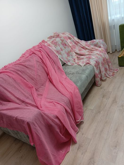 Продам шторы - тюли на кухню