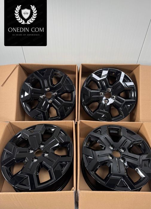 Set 4 Jante aliaj 16” Model 2026 Dacia Logan Sandero Jogger Doker