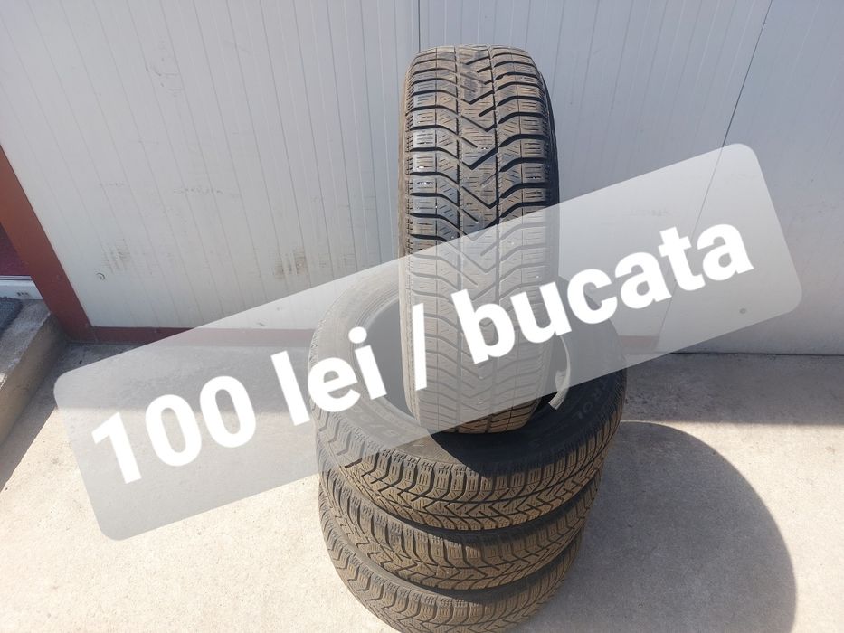 100 lei bucata! Set anvelope M+S/IARNA 185 60 r15 Pirelli SnowControl dot 2021