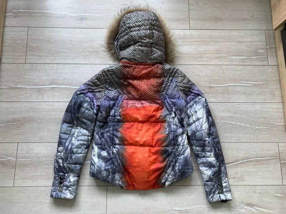 Schneiders By Peter Pilotto женско пухено яке пух с яка от койот 36