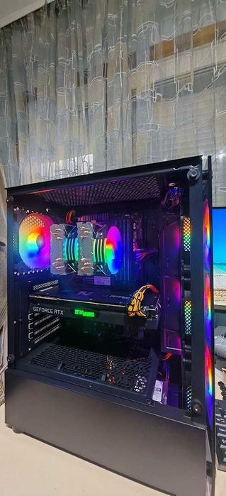 Продавам Геймърско PC Ryzen 5 5500/32Gb Samsung/512GB SSD+1000Gb HDD/RTX 2070 Super/Гаранция